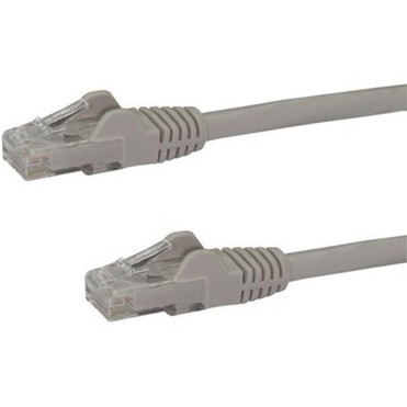 StarTechcom_10_ft_Gray_Snagless_Cat6_UTP_Patch_Cable_-_Category_6_-_10_ft_-_1_x_RJ-45_Male_Network_-_1_x_RJ-45_Male_Network_-_Gray_N6PATCH10GR StarTechcom_10_ft_Gray_Snagless_Cat6_UTP_Patch_Cable_-_Category_6_-_10_ft_-_1_x_RJ-45_Male_Network_-_1_x_RJ-45_Male_Network_-_Gray_N6PATCH10GR