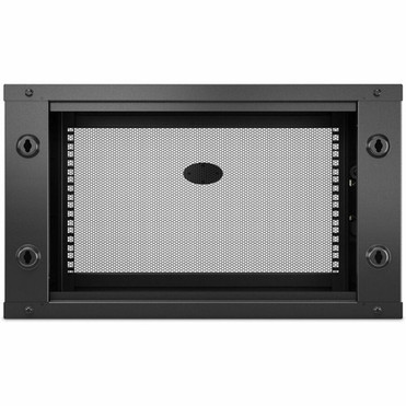 APC by Schneider Electric NetShelter WX 6U Single Hinged Wall-mount Enclosure 400mm Deep - For Networking Airflow System - 6U Rack x AR106SH4
