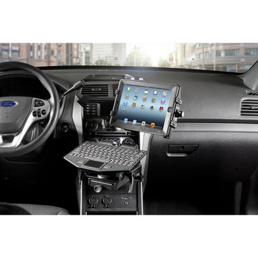 Gamber-Johnson Vehicle Mount for Tablet Display Screen Computer - Black Powder Coat - 635 kg Load Capacity 7160-0821