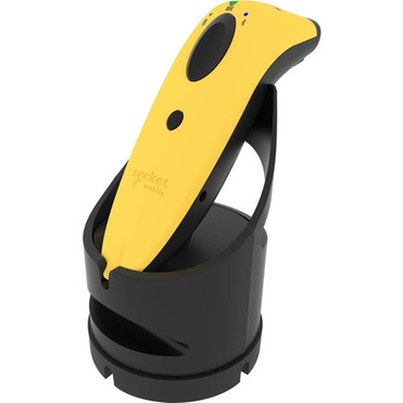 Socket Mobile SocketScanreg S730 Laser Barcode Scanner Yellow  Black Charging Dock - Wireless Connectivity - 1D - Laser - - Black CX3457-1925