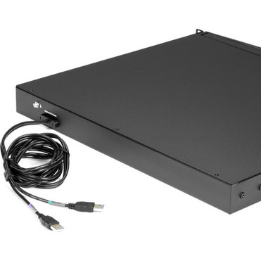 Black Box Rackmount Keyboard with TouchPad - 1U - 19 Width x 165 Depth - Steel RM419-R5