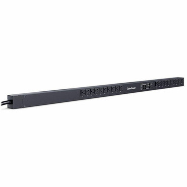 CyberPower PDU31116 20-Outlets PDU - Monitored - NEMA 5-15P - 20 x NEMA 5-15R - Network RJ-45 - 10 ft Cord Length - 0U - Vertical - PDU31116