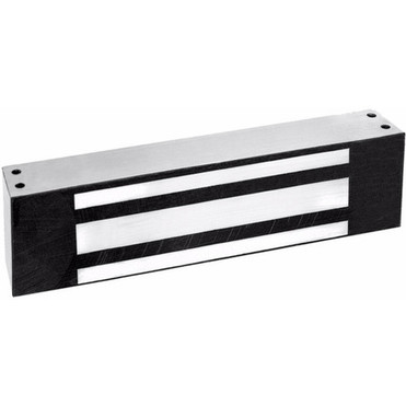 Securitron Magnalock M82FB Magnetic Lock - 12 V DC 24 V DC - 81647 kg Holding Force - Stainless Steel M82FB