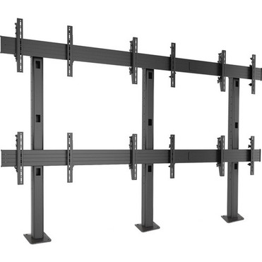 Chief FUSION 3 x 2 Micro-Adjustable Large Bolt-Down Freestanding Video Wall - Up to 46 Screen Support - 5670 kg Load Capacity10890 LBM3X2U