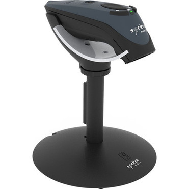 Socket Mobile DuraScanreg D740 Universal Barcode Scanner Gray  Charging Stand - Wireless Connectivity - 1949 495 mm Scan - 2D CX3541-2143