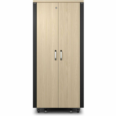 APC by Schneider Electric NetShelter Soundproof 32U Server Rack Enclosure 120V Maple - For Server - 32U Rack Height x 19 48260 AR4032A