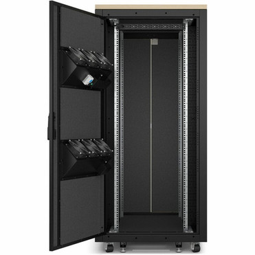 APC by Schneider Electric NetShelter Soundproof 32U Server Rack Enclosure 120V Maple - For Server - 32U Rack Height x 19 48260 AR4032A