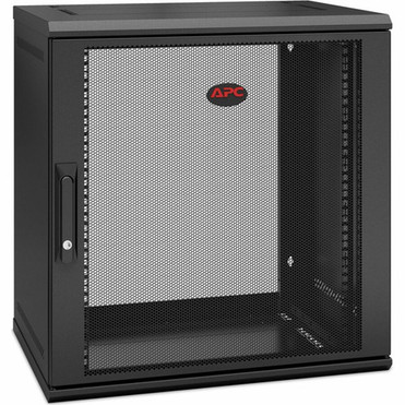 APC by Schneider Electric NetShelter WX 12U Single Hinged Wall-mount Enclosure 400mm Deep - For Networking Airflow System - 12U Rack AR112SH4