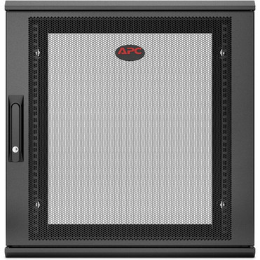 APC by Schneider Electric NetShelter WX 12U Single Hinged Wall-mount Enclosure 400mm Deep - For Networking Airflow System - 12U Rack AR112SH4