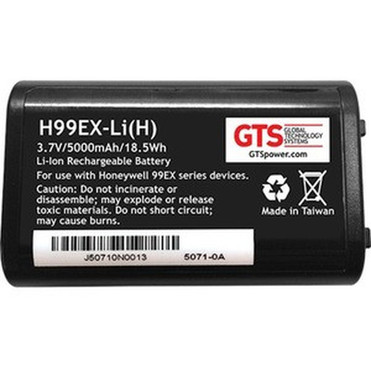 GTS H99EX-LIH Battery for Honeywell 99EX Mobile Computers - For Handheld Device - Battery Rechargeable - 5000 mAh - 37 V DC H99EX-LIH