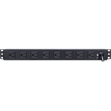 CyberPower Basic PDU15B6F8R 14-Outlets PDU - Basic - NEMA 5-15P - 14 x NEMA 5-15R - 120 V AC - 1U - Vertical - Rack-mountable PDU15B6F8R