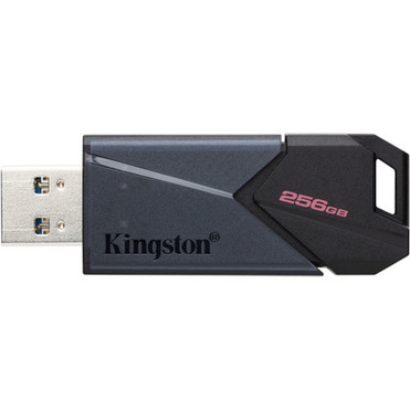 Kingston DataTraveler Exodia 256GB USB 32 Gen 1 Type A Flash Drive - 256 GB - USB 32 Gen 1 Type A - Matte Black - 5 Year DTXON256GB
