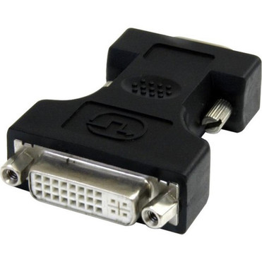 StarTechcom_DVI-I_to_VGA_Cable_Adapter_-_Black_-_F__M_-_DVI_I_to_VGA_Adapter_for_Your_VGA_Monitor_or_Display_DVIVGAFMBK_-_Use_your_DVIVGAFMBK