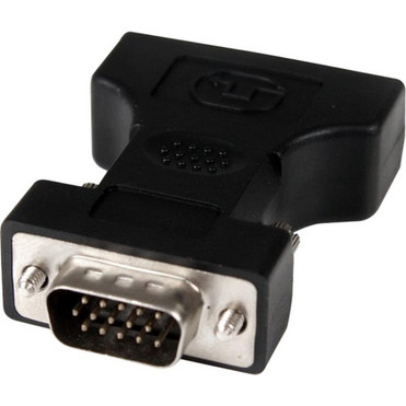 StarTechcom_DVI-I_to_VGA_Cable_Adapter_-_Black_-_F__M_-_DVI_I_to_VGA_Adapter_for_Your_VGA_Monitor_or_Display_DVIVGAFMBK_-_Use_your_DVIVGAFMBK