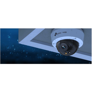 TP-Link VIGI C240 4 Megapixel Network Camera - Color - Dome - 98.43 ft (30 m) Infrared/Color Night Vision - H.265+, H.265, H.264, - x (VIGI C240(2.8MM))