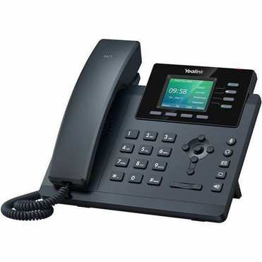 Yealink SIP-T34W IP Phone - Corded - Corded/Cordless - Wi-Fi, Bluetooth - Wall Mountable - Classic Gray - 4 x Total Line - VoIP - 2.4" (Fleet Network)