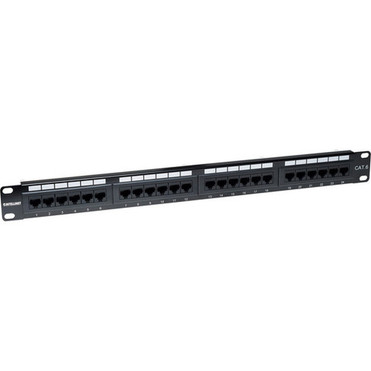 Intellinet_Cat6_Patch_Panel_-_24_x_RJ-45_-_24_Ports_-_24_x_RJ-45_-_24_x_RJ-11_-_1U_High_-_Black_-_19_Wide_-_Rack-mountable_520959