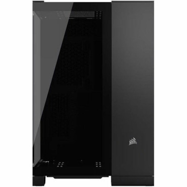 Corsair iCUE LINK 6500X RGB Mid-Tower ATX Dual Chamber PC Case - Black - Mid-tower - Black - Tempered Glass - Micro ATX, Mini ITX - 10 (Fleet Network)
