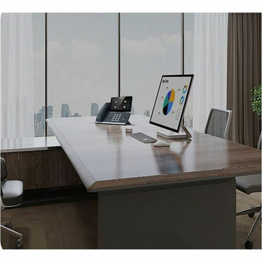 Yealink IP Phone - Corded - Bluetooth Wi-Fi - Wall Mountable Desktop - Classic Gray - 7 LCD - 2 x Network RJ-45 MP58-WH E2 TEAMS