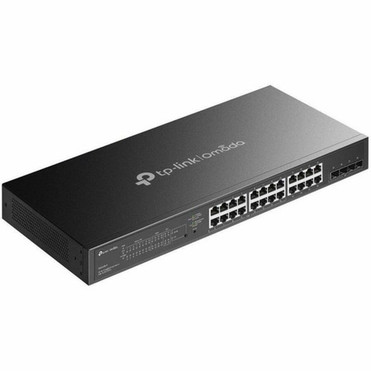 TP-Link Omada 28-Port Gigabit Smart Switch with 16-Port PoE - 24 Ports - Gigabit Ethernet - 101001000Base-T 1000Base-X - 2 Layer - SG2428LP