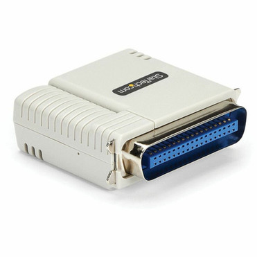 StarTechcom Ethernet to Parallel Network Print Server 10100Mbps LAN WebUI Enabled Centronics Ethernet Printer Server Adapter - 1 PM1115P3