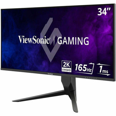 ViewSonic VX3418-2K 34 Class UW-QHD Gaming LED Monitor - 219 - Black - 34 Viewable - Vertical Alignment VA - LED Backlight - 3440 VX3418-2K