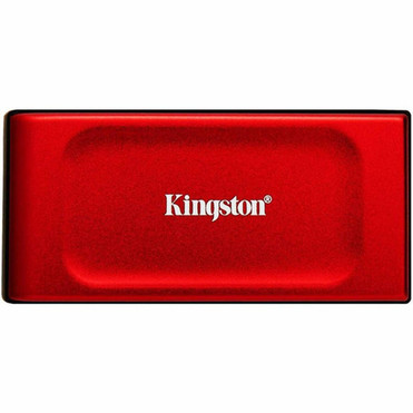 Kingston XS1000 1 TB Portable Solid State Drive - External - Red - USB 32 Gen 2 - 1050 MBs Maximum Read Transfer Rate SXS1000R1000G