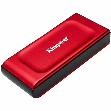 Kingston XS1000 1 TB Portable Solid State Drive - External - Red - USB 32 Gen 2 - 1050 MBs Maximum Read Transfer Rate SXS1000R1000G