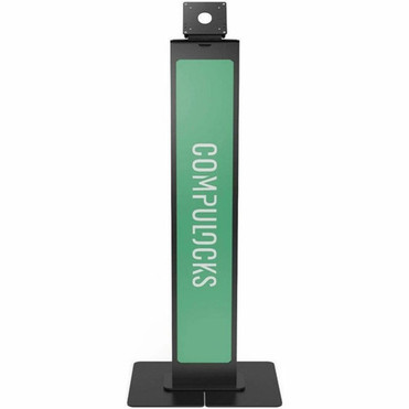 Compulocks Brandable VESA Floor Stand for Screens Up to 32 Inches - Up to 32 Screen Support - 9 kg Load Capacity - Floor - Black - - 140BLBPB