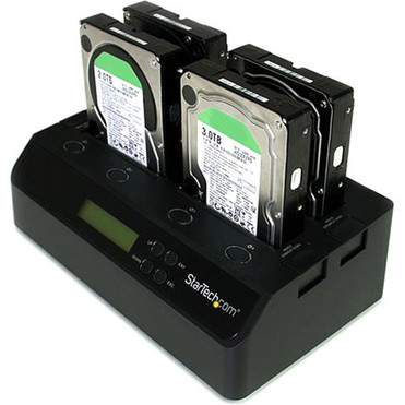 StarTechcom_4_Bay_USB_30_eSATA_Hard_Drive_Duplicator_Dock_for_25__35_SATA_IDE_SSD_HDD_-_Standalone_13_Copier_Docking_Station_SATDOCK4U3RE