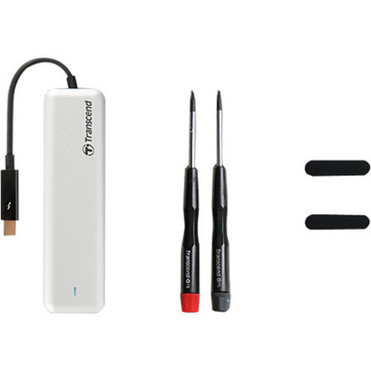 Transcend JetDrive 855 JDM855 480 GB Solid State Drive - External - PCI Express PCI Express 30 x4 - Thunderbolt - 1600 MBs Maximum TS480GJDM855