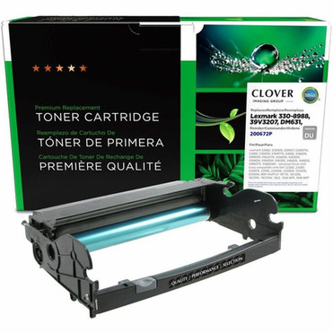 Clover Technologies Imaging Drum - Laser Print Technology - 30000 Pages - 1 Each - Black 200672P
