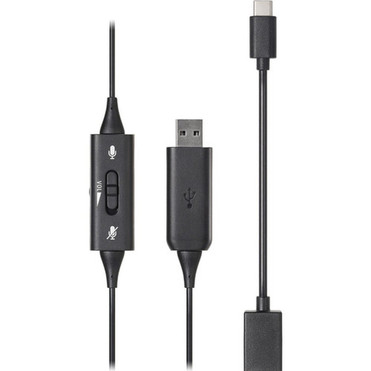 Audio-Technica ATH-101USB Lightweight Breathable Single-Ear Headset with Clear Audio - Mono - USB 20 Type A - Wired - 32 Ohm - 20 Hz ATH-101USB