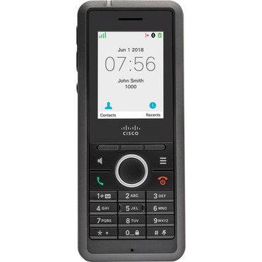 Cisco 6825 Handset - Cordless - DECT Bluetooth - 250 Phone BookDirectory Memory - 2 x Total Number of Phone Lines - 2 Screen Size - CP-6825-3PC-NA-K9