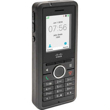 Cisco 6825 Handset - Cordless - DECT Bluetooth - 250 Phone BookDirectory Memory - 2 x Total Number of Phone Lines - 2 Screen Size - CP-6825-3PC-NA-K9