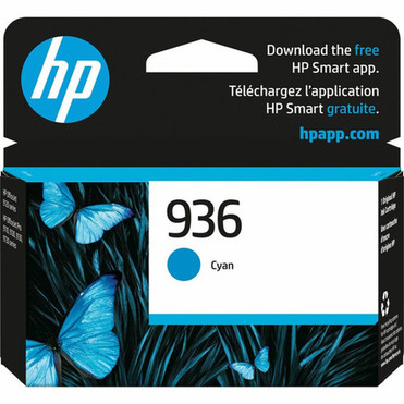 HP 936 Original Inkjet Ink Cartridge - Cyan Pack 4S6U9LN