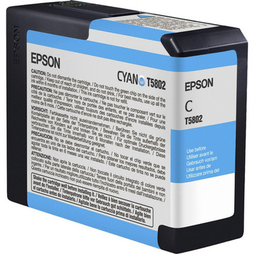 Epson UltraChrome K3 Original Ink Cartridge - Inkjet - Cyan - 1 Each T580200