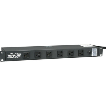 Tripp Lite Power Strip Rackmount Metal 120V 5-20R 12 Outlet 15 Cord 1URM - NEMA 5-20P - 12 NEMA 5-20R - 457m RS1215-20