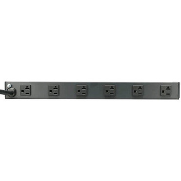 Tripp Lite Power Strip Rackmount Metal 120V 5-20R 12 Outlet 15 Cord 1URM - NEMA 5-20P - 12 NEMA 5-20R - 457m RS1215-20