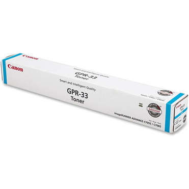 Canon GPR-33 Original Toner Cartridge - Laser - 52000 Pages - Cyan - 1 Each 2796B003AA