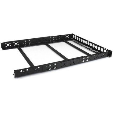 StarTechcom 1U Fixed 19 Adjustable Depth Universal Server Rack Rails - Mount 19 Servers or Networking Hardware in any Standard Rack UNIRAILS1U