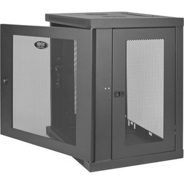 Tripp_Lite_SmartRack_12U_Wall-Mount_Rack_Enclosure_Cabinet_-_12U_Rack_Height_x_19_48260_mm_Rack_Width_-_Wall_Mountable_-_Black_-_SRW12U