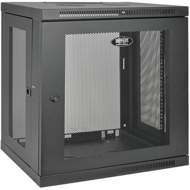 Tripp_Lite_SmartRack_12U_Wall-Mount_Rack_Enclosure_Cabinet_-_12U_Rack_Height_x_19_48260_mm_Rack_Width_-_Wall_Mountable_-_Black_-_SRW12U