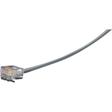 Black Box Telephone Cross-Pin Cable - RJ-11 4-Wire 25-ft - 25 ft RJ-11 Phone Cable for Phone - First End 1 x RJ-11 Phone - 1 EL04M-25