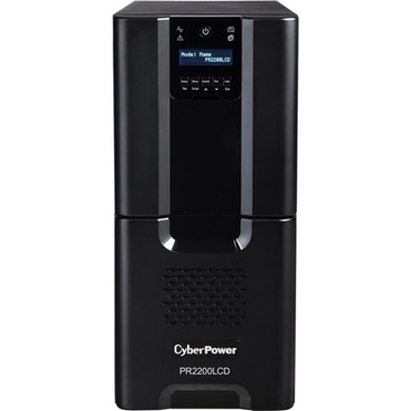 CyberPower_Smart_App_Sinewave_PR2200LCD_2200VA_Pure_Sine_Wave_Tower_LCD_UPS_-_Tower_-_8_Hour_Recharge_-_780_Minute_Stand-by_-_110_V_-_PR2200LCD