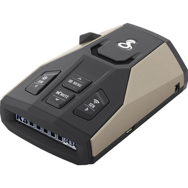 Cobra RAD 450 Radar and Laser Detector - X-band K-band Ka Band Laser - VG-2 Detection VG-2 Immunity - OLED Display - Black 0180002-1