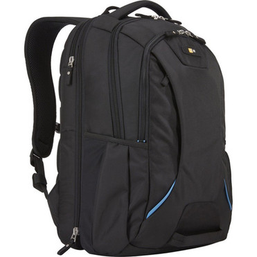 Case Logic BEBP-315 Carrying Case Backpack for 156 Notebook - Black - Polyester Body - Checkpoint Friendly - Shoulder Strap Chest 3203772