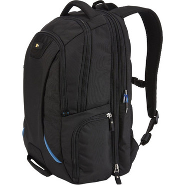 Case Logic BEBP-315 Carrying Case Backpack for 156 Notebook - Black - Polyester Body - Checkpoint Friendly - Shoulder Strap Chest 3203772