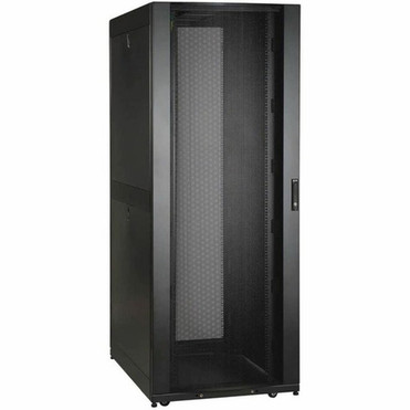 Tripp Lite by Eaton SmartRack SR48UBWDSP1 Rack Cabinet - 48U Rack Height x 19 48260 mm Rack Width - Black - 102058 kg Weight - kg SR48UBWDSP1
