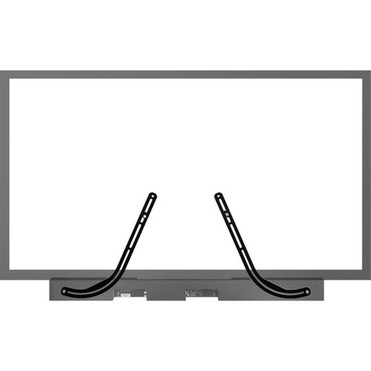 Kanto SB100 Mounting Bracket for Sound Bar Speaker Flat Panel Display - Black - 998 kg Load Capacity - 1 - Steel SB100